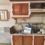 آشپزخانه هتل آپارتمان فرزانه مشهد