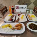 غذای هتل آپارتمان بارانام مشهد