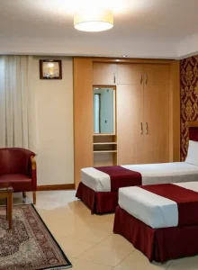 تاق 2 نفره هتل آپارتمان رواق مشهد