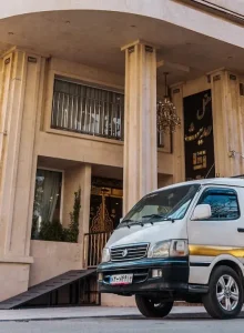 نمای بیرون هتل