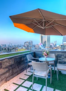 تراس اتاق های تراس هتل قصر بین الملل