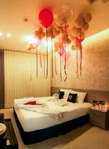 رزرو اتاق با تزئینات