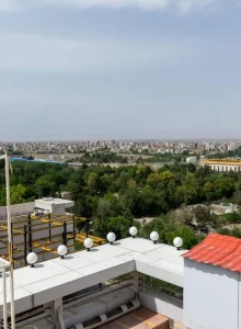 پشت بام و چشم انداز هتل دیپلمات مشهد