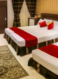 اتاق خانوادگی هتل هانی پارس مشهد