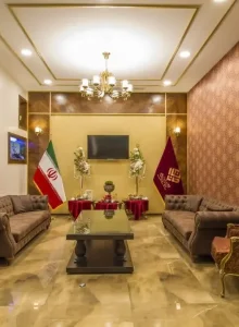 لابی هتل آپارتمان رواق مشهد