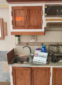 آشپزخانه هتل آپارتمان فرزانه مشهد