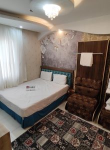 اتاق هتل آپارتمان کاکتوس مشهد