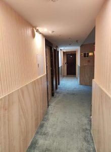 راهرو هتل آپارتمان کاکتوس مشهد