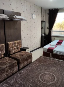 اتاق هتل آپارتمان آتوسا مشهد