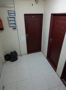 ورودی هتل آپارتمان کهربا مشهد