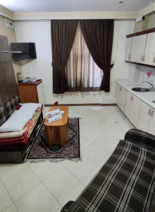 پذیرایی هتل آپارتمان پاویون مشهد