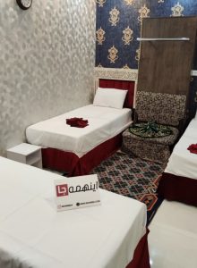 اتاق هتل آپارتمان ریحانه مشهد