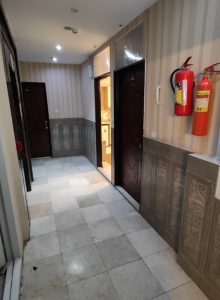 راهرو هتل آپارتمان بهزاد مشهد