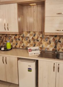 آشپزخانه هتل آپارتمان بهزاد مشهد