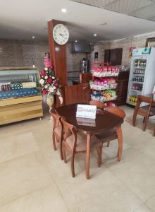 کافی شاپ هتل آپارتمان فرزانگان مشهد