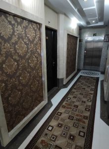 راهرو هتل آپارتمان رز طلایی مشهد