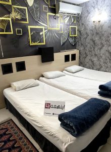 اتاق هتل آپارتمان ماریشان مشهد