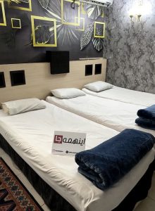 تخت خواب هتل آپارتمان ماریشان مشهد