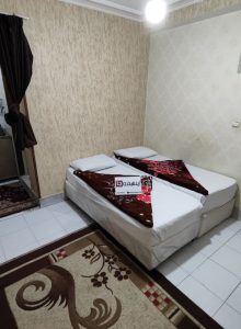 اتاق هتل قمر بنی هاشم مشهد