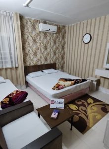 اتاق هتل آپارتمان شهریار مشهد