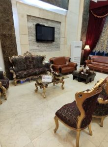 لابی هتل آپارتمان مرمر مشهد