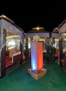 محیط هتل آپارتمان مرمر مشهد