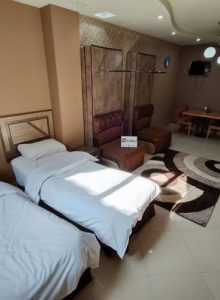 اتاق دو تخته هتل آپارتمان آرسان مشهد