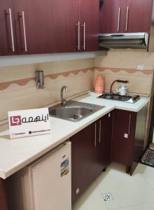 آشپزخانه هتل آپارتمان آوا مشهد