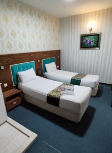 اتاق دو نفره هتل آپارتمان آیران مشهد