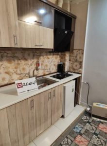 آشپزخانه هتل آپارتمان بهاره مشهد