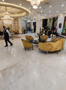 لابی هتل آپارتمان تبرک مشهد
