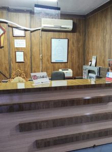 پذیرش هتل آپارتمان مهرگان مشهد