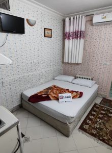 اتاق خواب هتل آپارتمان مهرگان مشهد