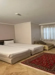 اتاق هتل آپارتمان فرادیس مشهد