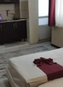اتاق خواب هتل آپارتمان هورام مشهد