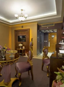 دکور شیک اتاق ها هتل قصر بین الملل