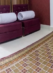 فضای اتاق در هتل آپارتمان آفرینش مشهد