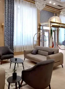 فضای لابی هتل ضیافت نور